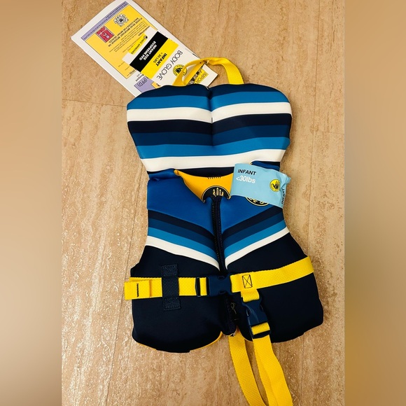 Body Glove Infant Boys Evoprene PFD Life Jacket Blue NWT - Picture 1 of 6